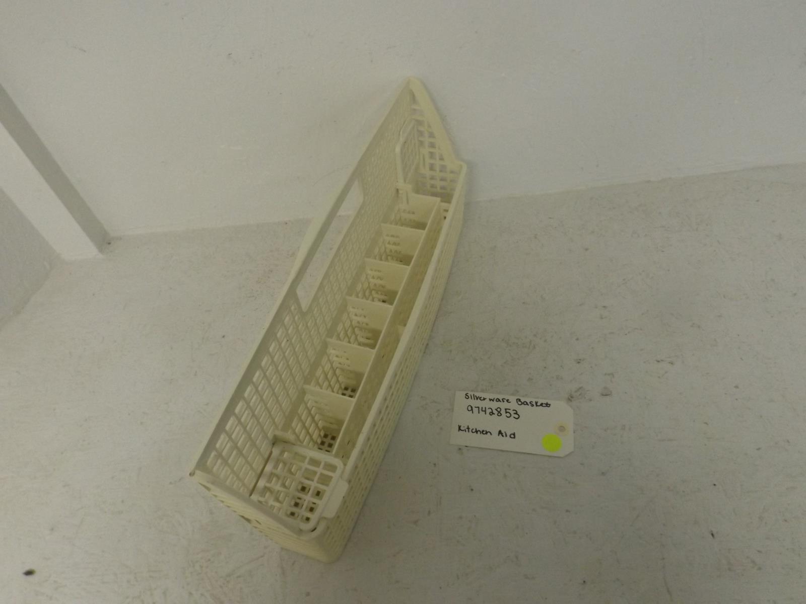 Kitchen Aid Dishwasher 9742853 Silverware Basket (Used) Kitchen Aid Dishwasher 9742853 Silverware Basket (Used)